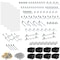 Triton Products 96 pc DuraHook Assortment, (4) 24 in W x 48 in H x 1/4 in D Pegboards, 8 Hanging Bins DB-4KIT - alternate 1